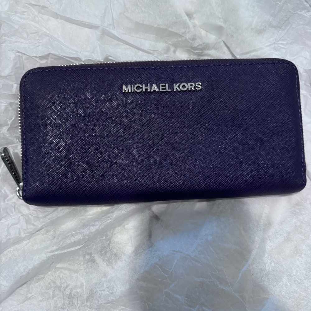 Michael Kors Purple Wallet